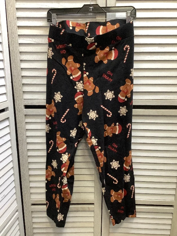 Athletic Leggings By Torrid In Multi-colored, Size: 4x Gym