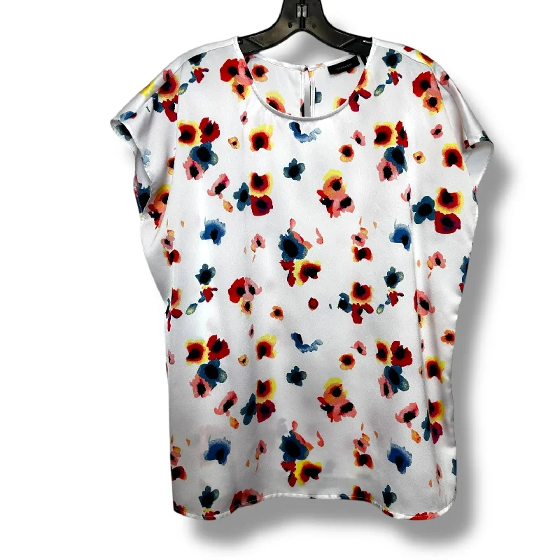 Top Sleeveless By Halogen In Floral Print, Size: Xl Traditional Men's Country
