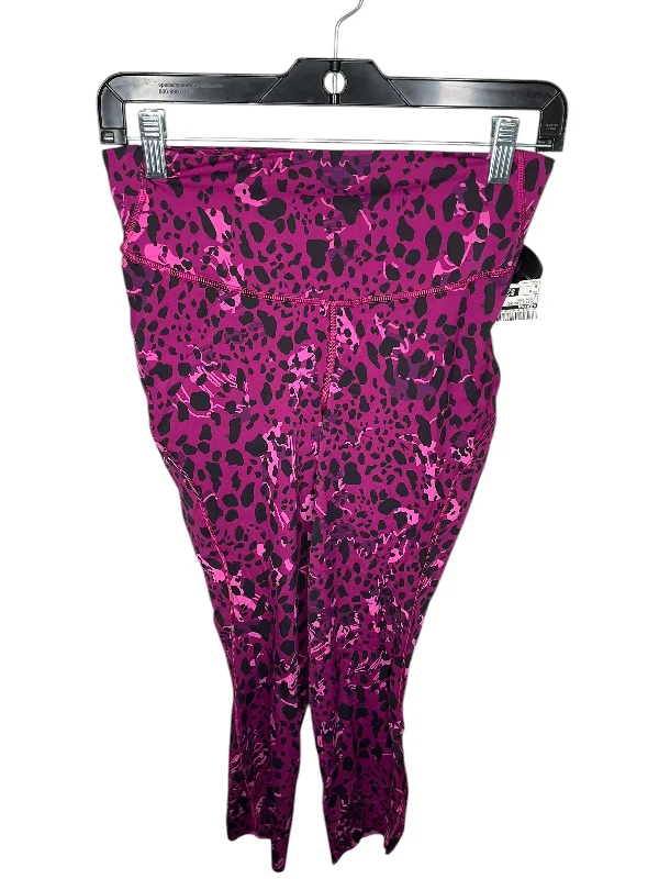 Athletic Leggings By Lululemon In Leopard Print, Size: 8 Laid