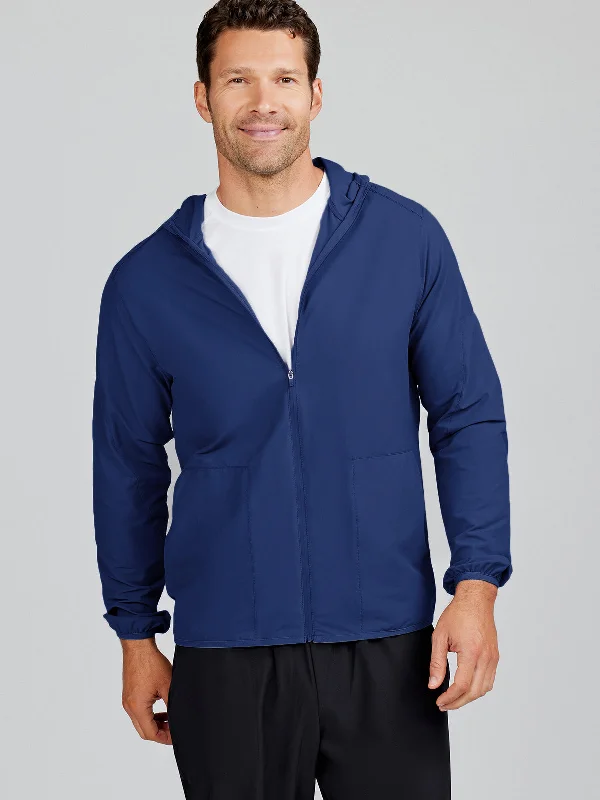 Swift Lightweight Hooded Windbreaker Jacket