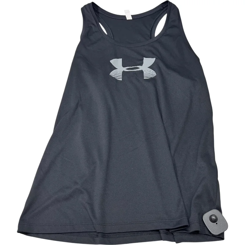 Athletic Tank Top By Under Armour In Black, Size: L Casual Men's Loose