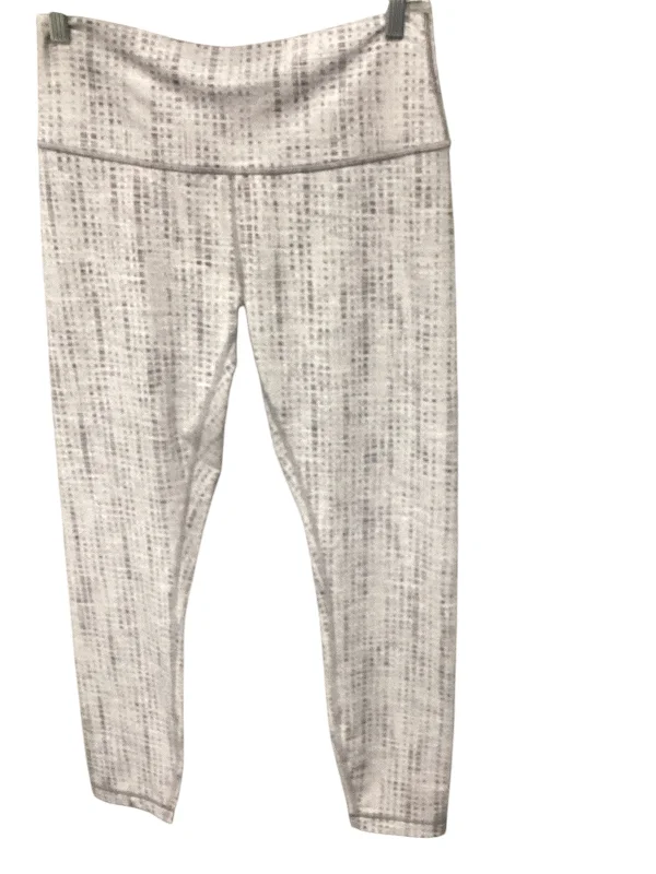 Athletic Leggings By Lululemon In Grey, Size: 10 Bold Men's Animal