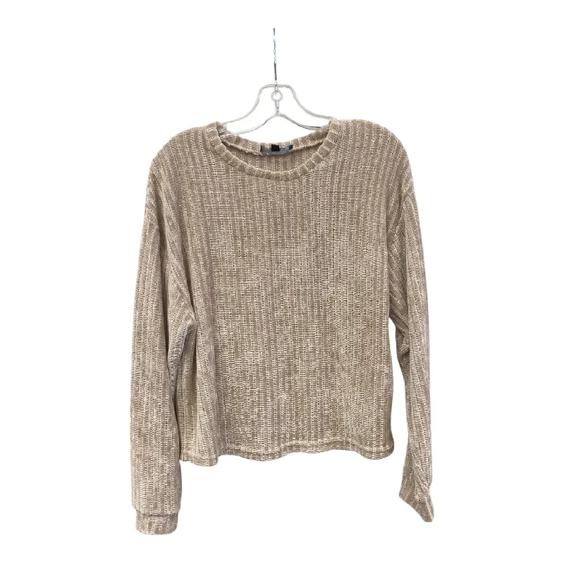 Sweater By Lulus In Tan, Size:M Modern Men's 