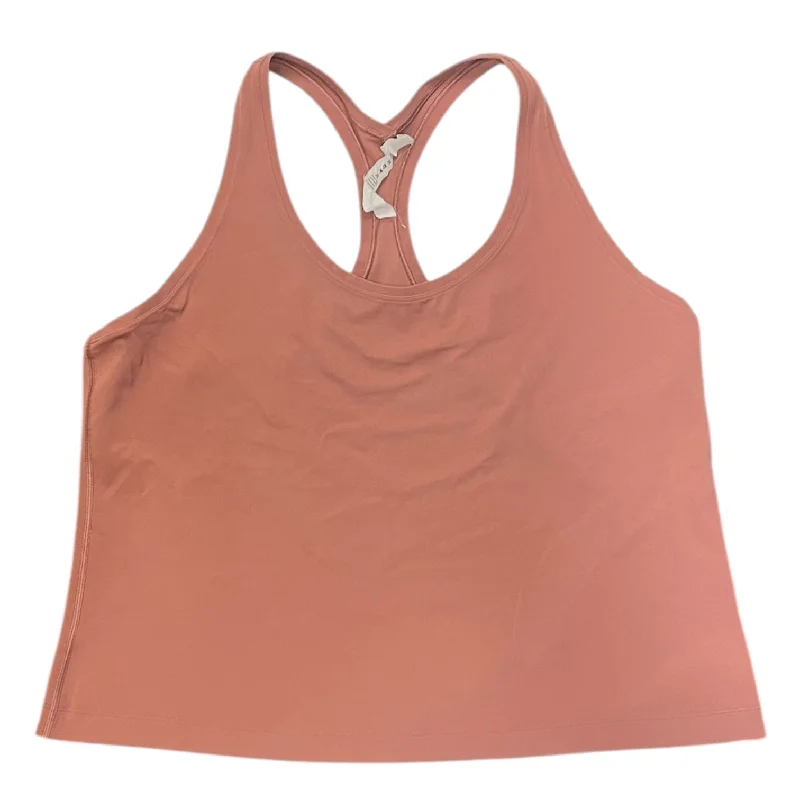Athletic Tank Top By Lululemon In Pink, Size: 20 Luxurious Men's High