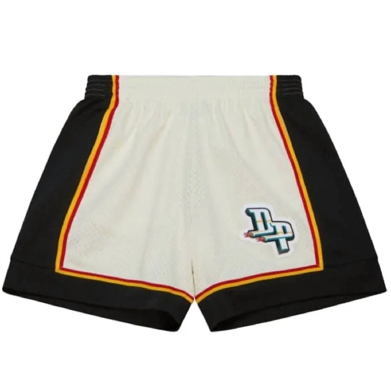 Men's Nba Detroit Pistons Swingman Shorts In Off White Cream Rugged Men's Outdoor 