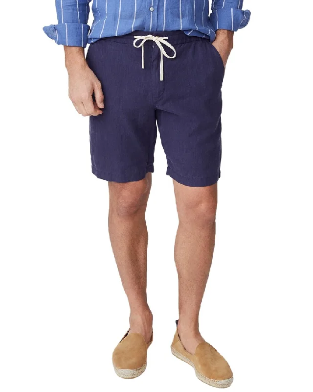 J.McLaughlin Griffin Linen Short British Gentleman Style