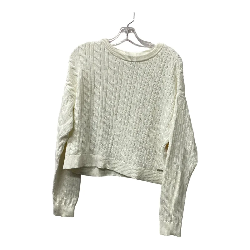Sweater By Nautica In Cream, Size:M Luxurious Men's High