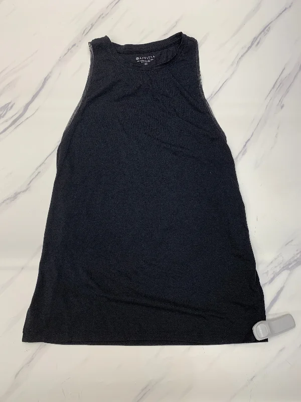 Athletic Tank Top By Athleta In Black, Size: Xs Minimalist Men's Casual 