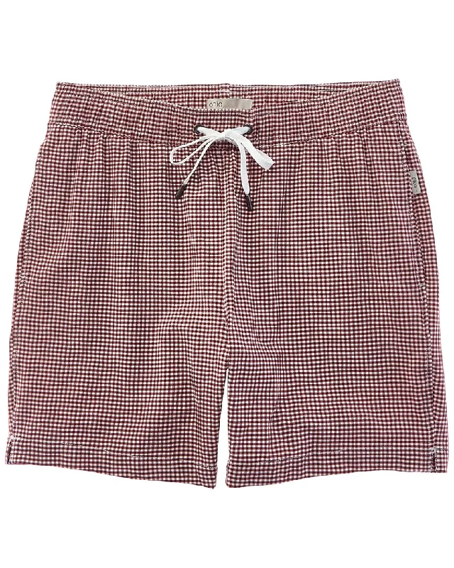 Onia Charles Seersucker Swim Trunk Sophisticated Men's French