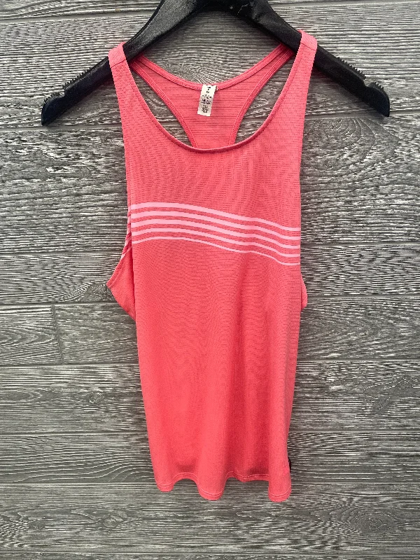 Athletic Tank Top By Under Armour In Coral, Size: S Polished Men's Satin