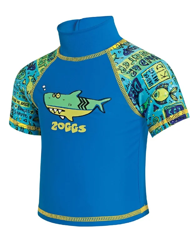 Tots Boys Sun Protection Top - Blue