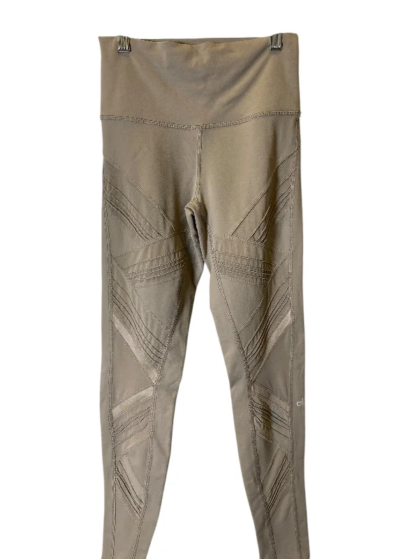 Athletic Leggings By Alo In Taupe, Size: S Practical Men's Multi