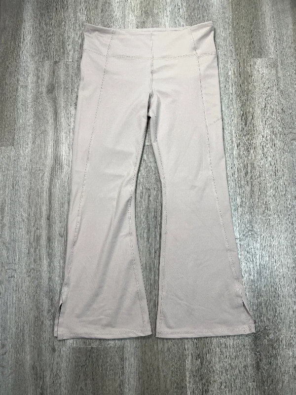 Athletic Leggings By Avia In Tan, Size: Xl Cclassic Men's Tweed