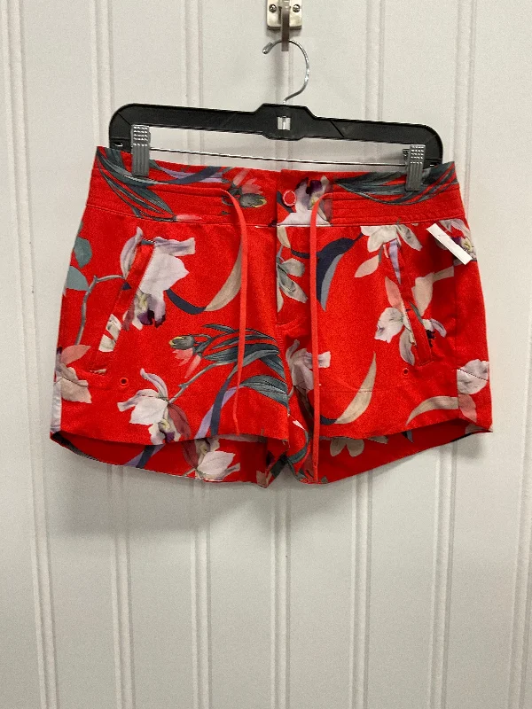 Shorts By Athleta In Floral Print, Size: 6 Dynamic Men's High