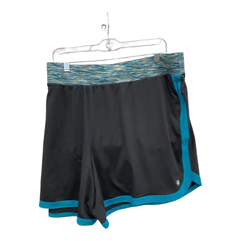 Athletic Shorts By Tek Gear In Black, Size:3X Vacation