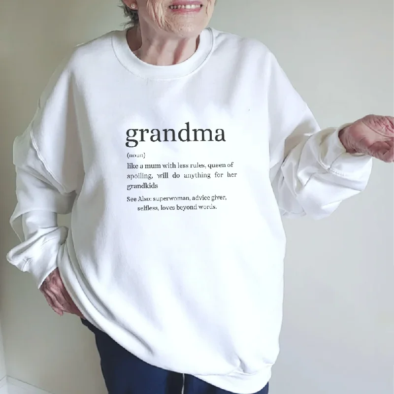 Modern GRANDMA Definition Sweatshirt