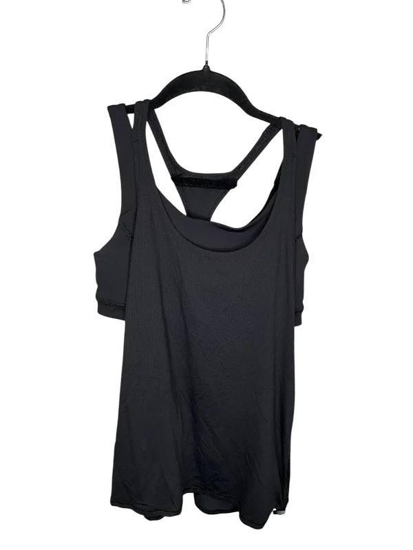 Athletic Tank Top By Lululemon In Black, Size: 8 Masculine Men's 