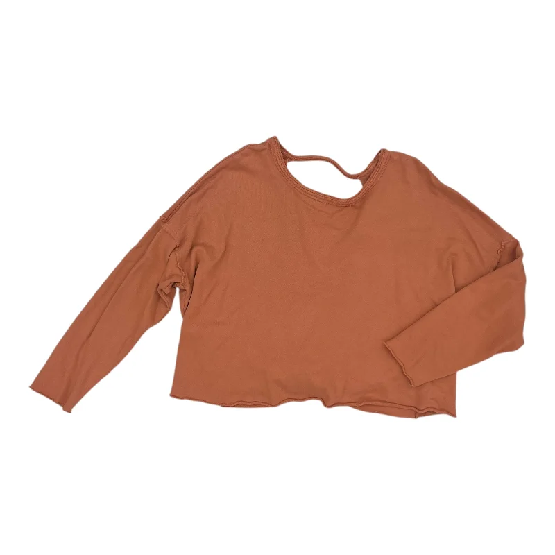 Sweatshirt Crewneck By Aerie In Orange, Size:S