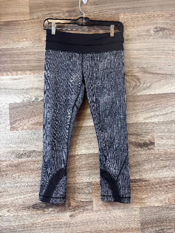 Athletic Leggings Capris By Lululemon In Grey, Size: S Minimalist Men's Casual 