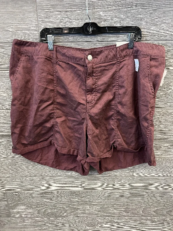 Shorts By Maurices In Purple, Size: 22w Masculine Men's Thick