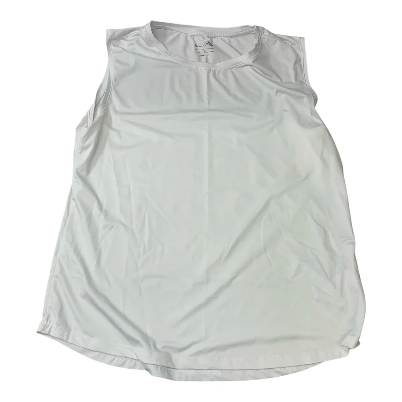 Athletic Tank Top By Baleaf In White, Size: Xl Sharp Men's Italian