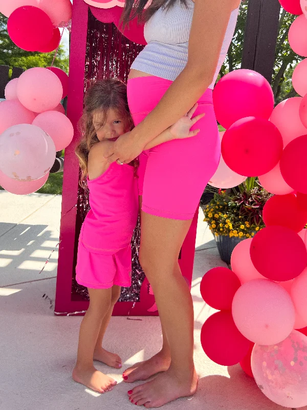 Hot Pink Runner Shorts