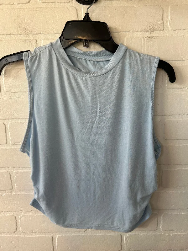 Athletic Tank Top By Clothes Mentor In Blue, Size: L Sporty Men's Athleisure 