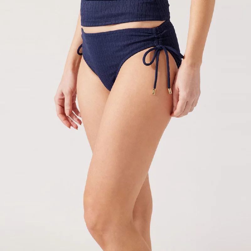 Tommy Bahama Cable Beach Tie Side Hipster Bottom - Mare Navy* Relaxed Men's Beach