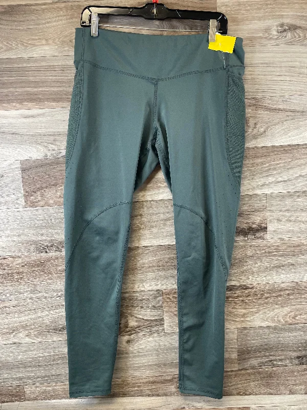 Athletic Leggings By Champion In Green, Size: Xl Bold Men's Statement