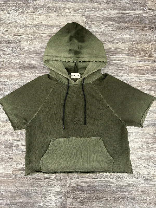 Sweatshirt Hoodie By Cotton Citizen In Green, Size: M