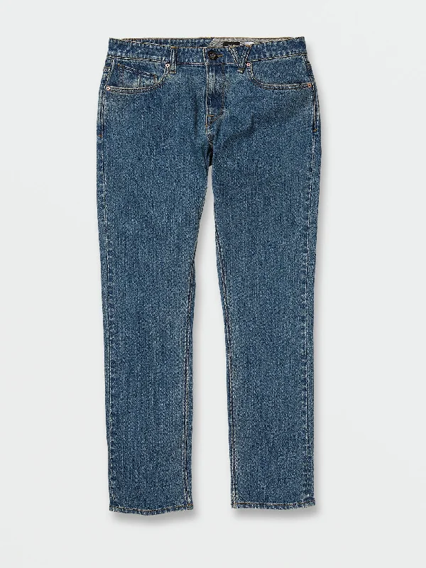 Vorta Slim Fit Jeans - Aged Indigo Edgy Men's Punk
