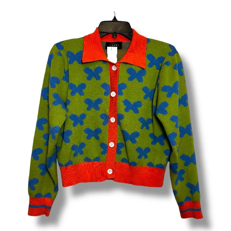 Cardigan By Clothes Mentor In Orange, Size: Xl Dynamic Men's Glow
