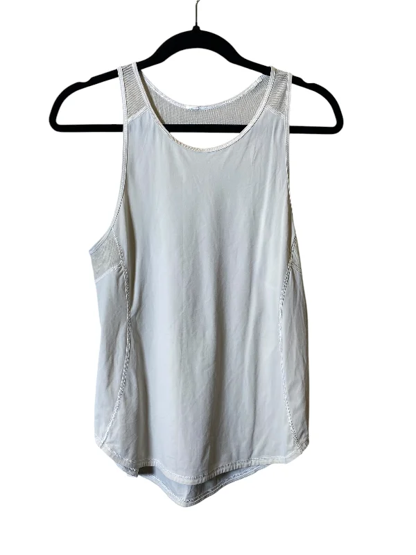 Athletic Tank Top By Lululemon In White, Size: M Polished Men's Satin