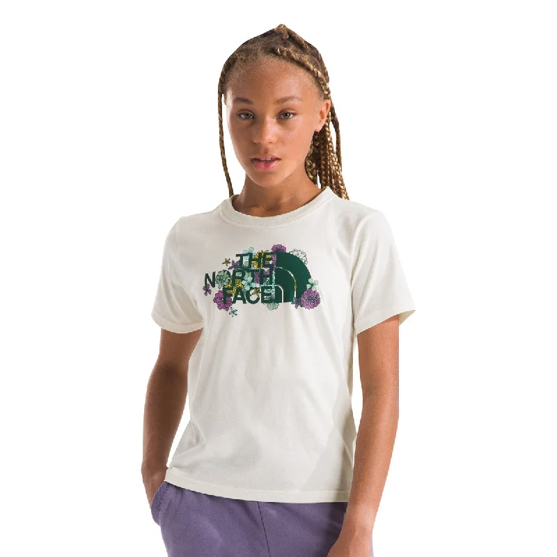 White Dune/Mineral Purple Maze Floral Print