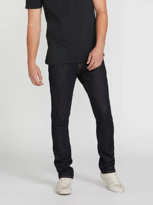 V Vorta Slim Fit Jeans - Rinsed Indigo Earthy Men's Sustainable 