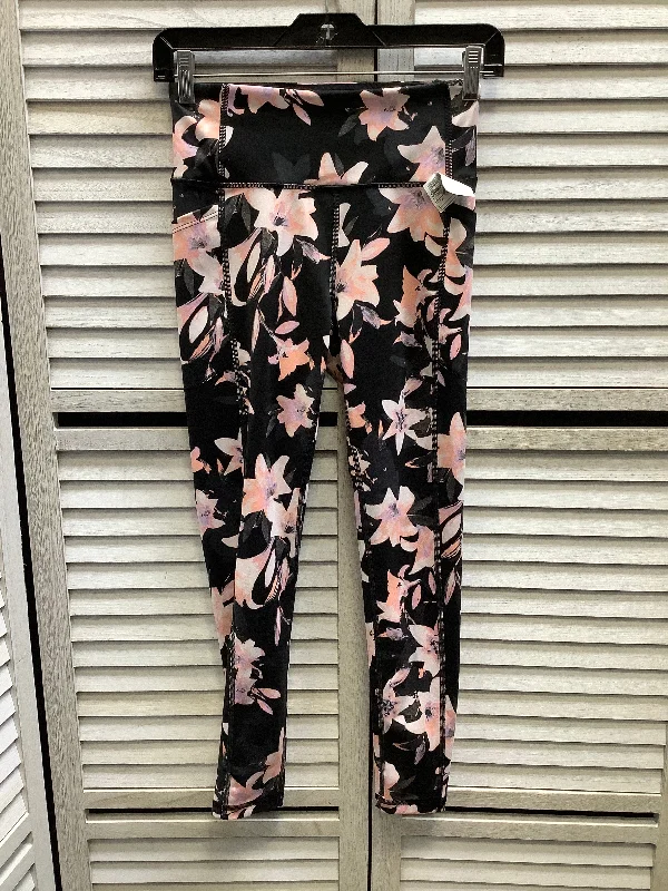 Athletic Leggings By Victorias Secret In Floral Print, Size: 8 Bohemian Men's Free