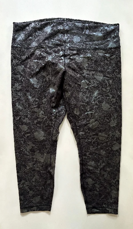 Athletic Leggings By Lululemon, Size: 1x Sharp Men's Italian