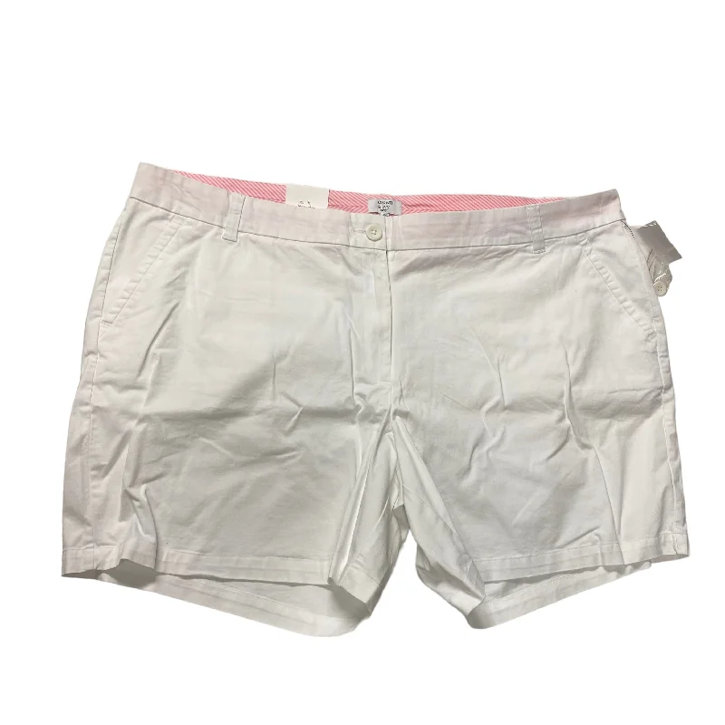 White Shorts Crown And Ivy, Size 24w Cozy Men's Winter