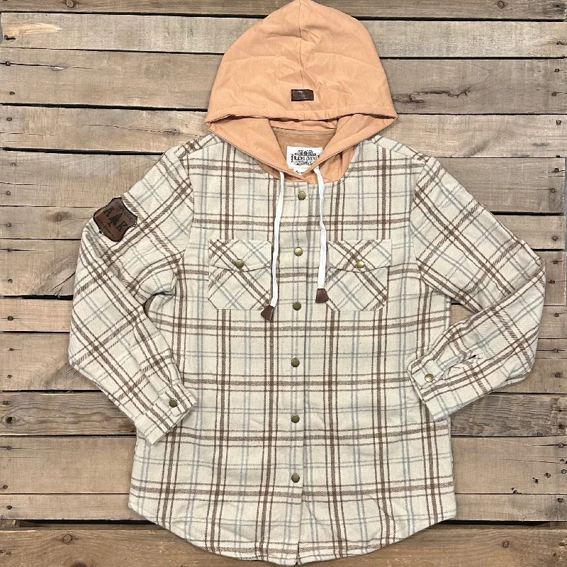 Cream/Brown