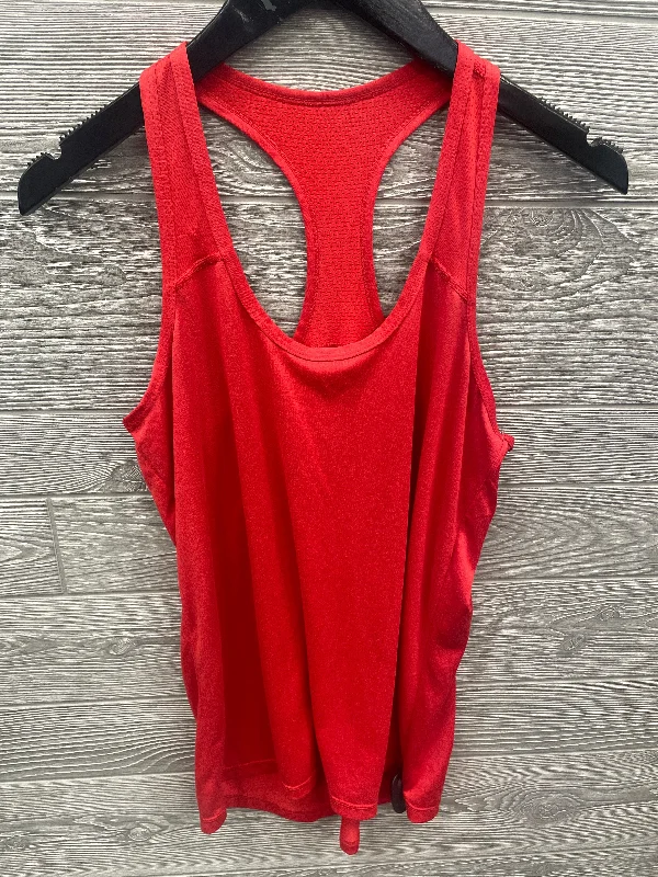 Athletic Tank Top By Xersion In Red, Size: S Elegant Men's Cashmere