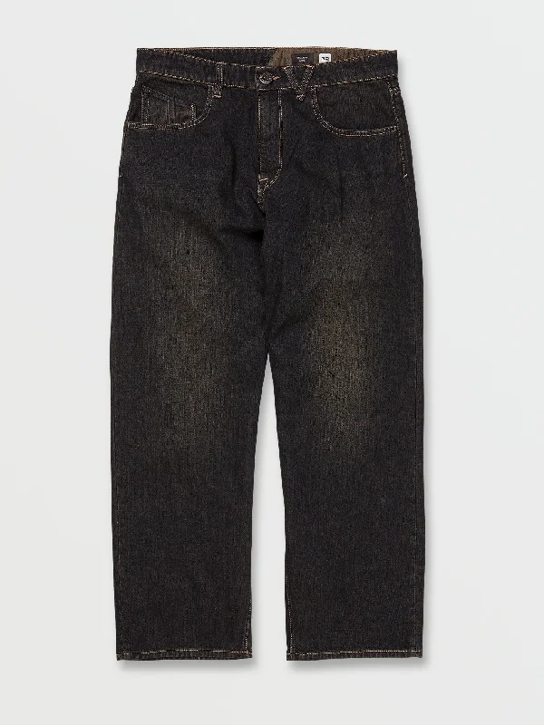Billow Loose Fit Jeans - Sulfur Black Refined Men's Hand