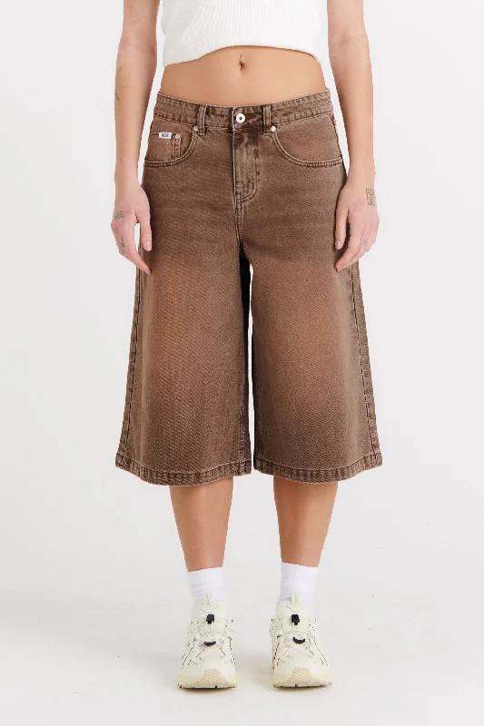 Release Short Brown Wash Tailored