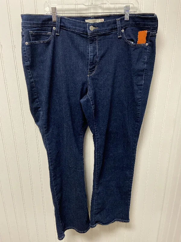 Jeans Boot Cut By Levis  Size: 20 Elegant Men's Cashmere