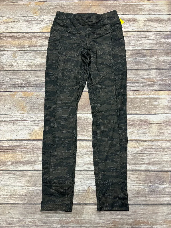 Athletic Leggings By Reebok In Camouflage Print, Size: S Dapper Men's 1920S