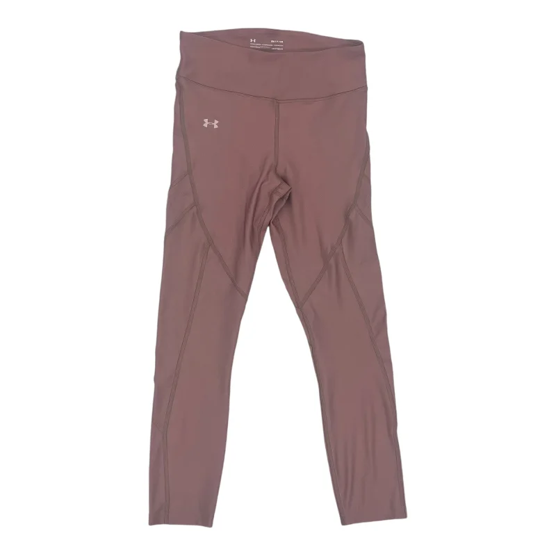 Athletic Leggings By Under Armour In Pink, Size:S Preppy Men's College