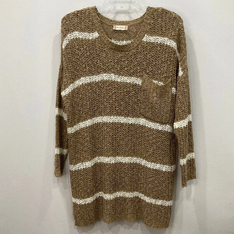 Top Long Sleeve By Altard State In Brown, Size: M Stylish Men's Tropical 