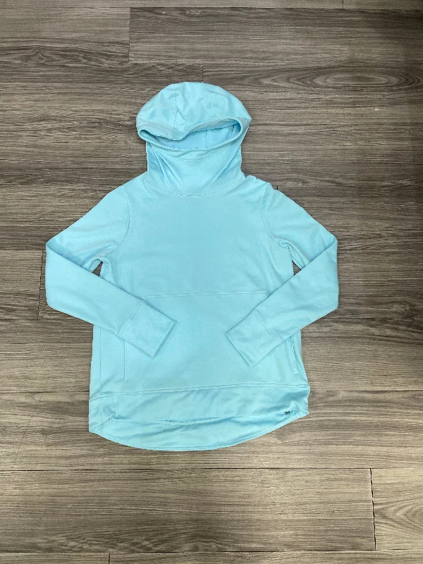 Sweatshirt Hoodie By Sweaty Betty In Blue, Size: S