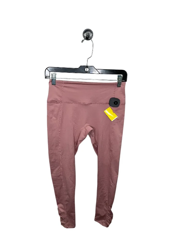 Athletic Leggings By Free People In Pink, Size: S Masculine Men's 
