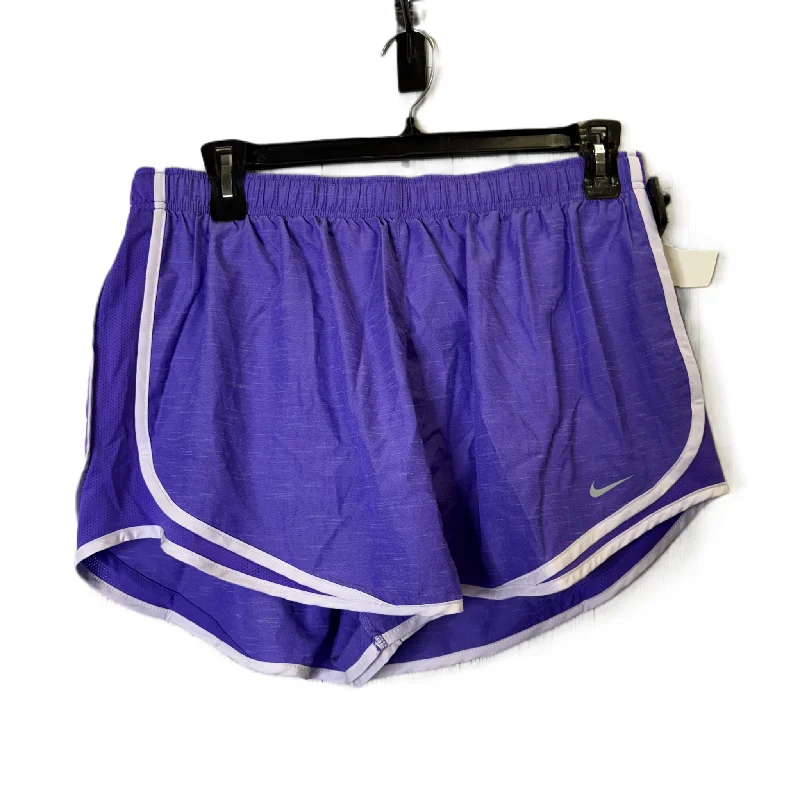 Athletic Shorts By Nike Apparel In Purple, Size: 1x Street