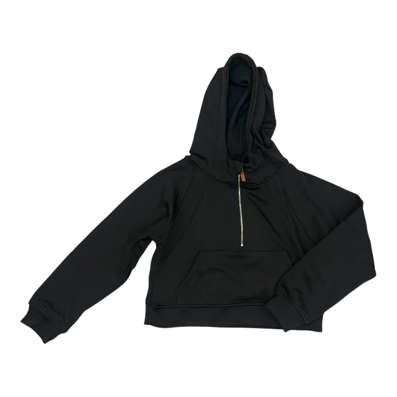 Athletic Sweatshirt Hoodie By Cme In Black, Size:M